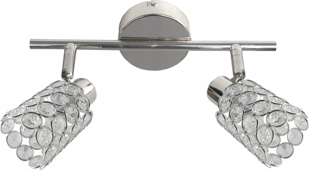 Candellux York mennyezeti lámpa, krómozott