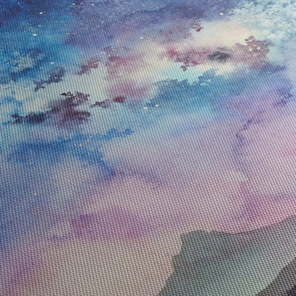 Kép - Milky Way, akvarell (70x50 cm)