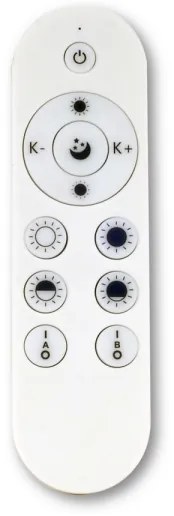 Top Light Metal 60CZ RC - LED dimmelhető csillár zsinóron LED/60W/230V fekete