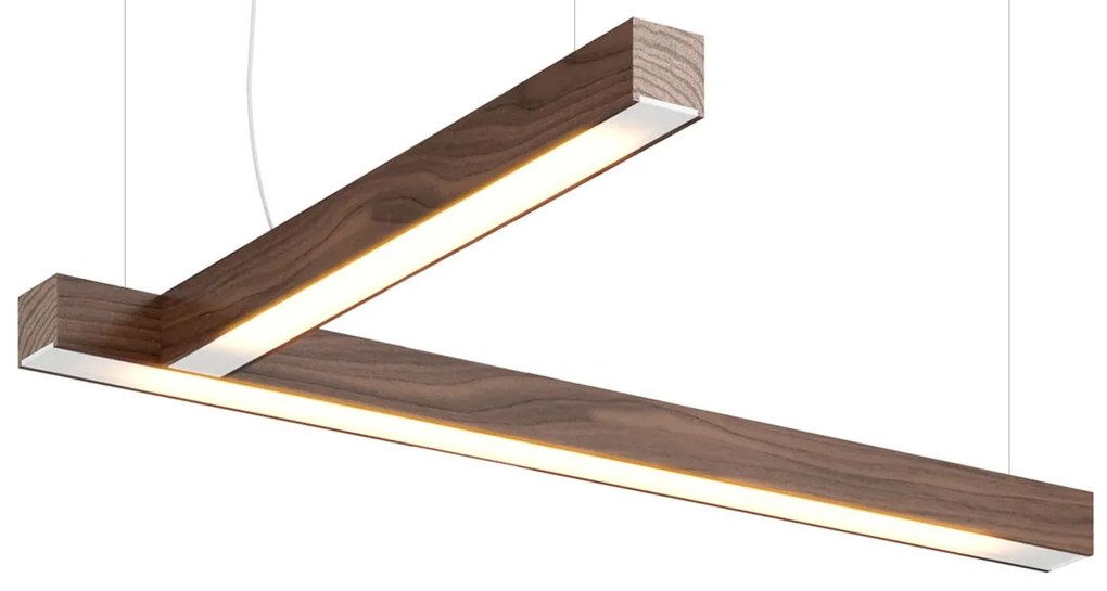 Függeszték LED40 L alakú, többféle változatban - TUNTO Modell: fehér hamu, olajviasz