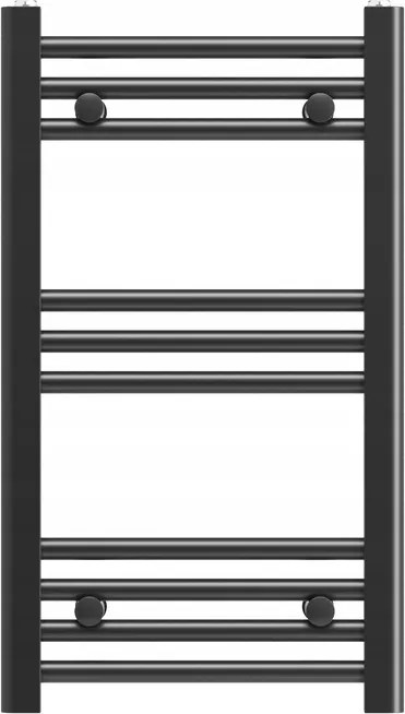 Fürdőszobai Radiátor 40/70 cm Fekete Létra Modern Breno