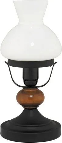 éjjeli lámpa e27 5x60w fekete petronel