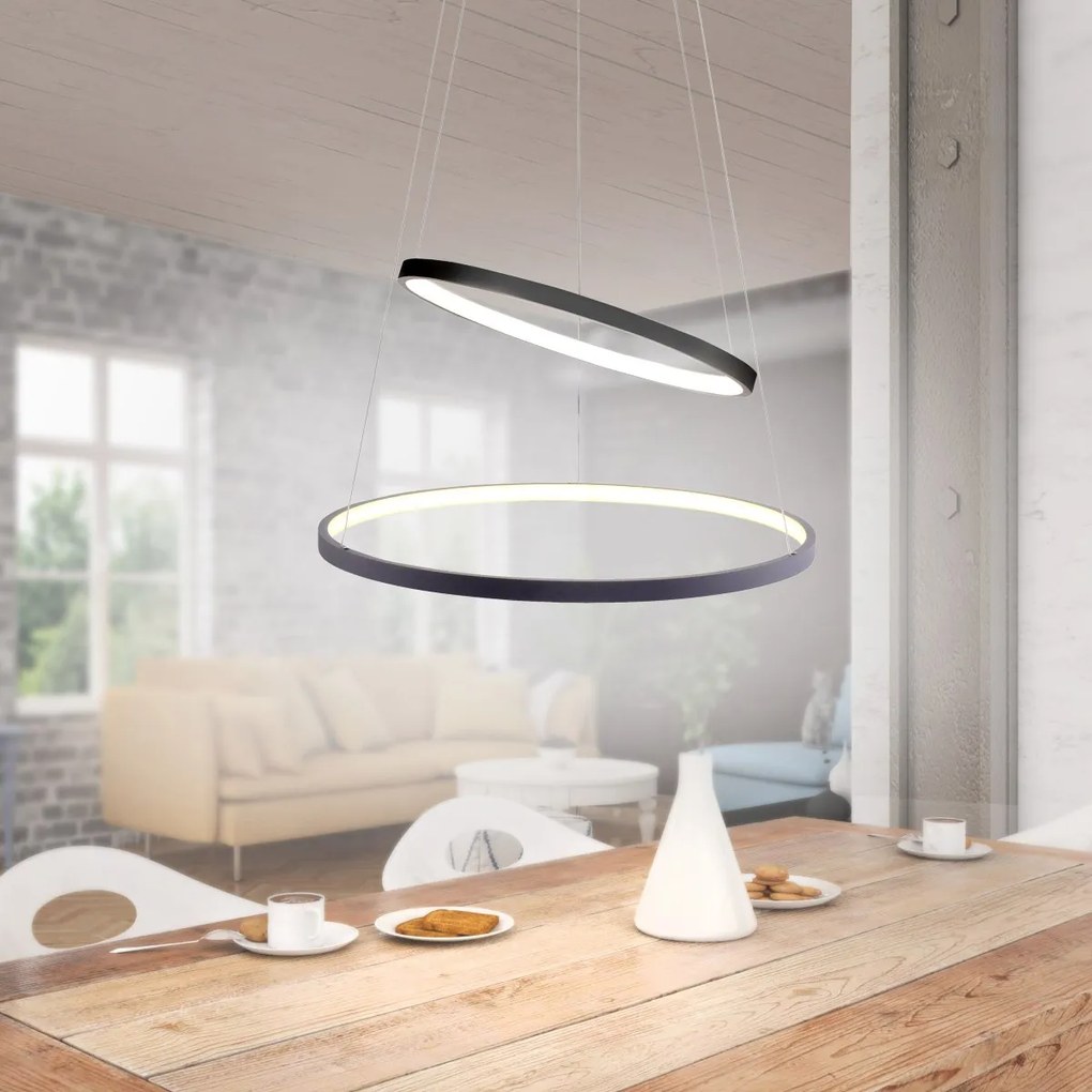 Paul Neuhaus modern függeszték circle antracit pln11525-13