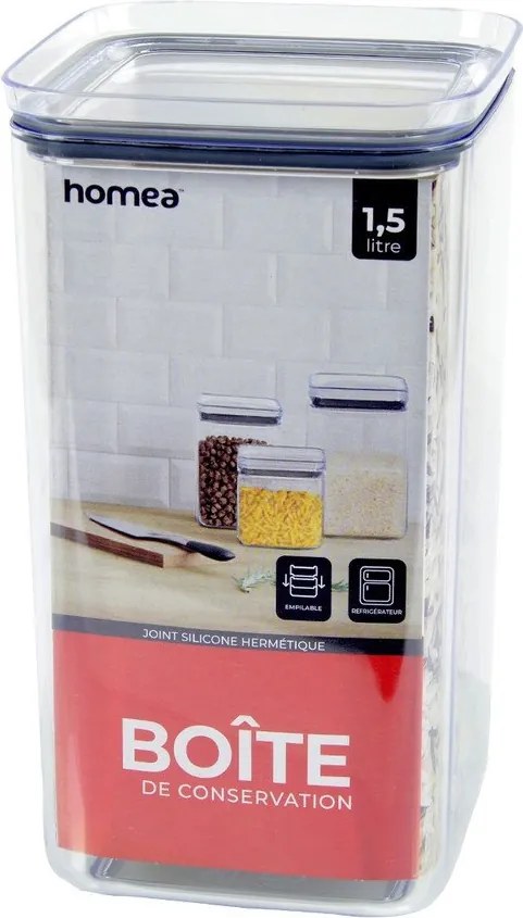 Műanyag élelmiszertartó doboz – Homéa