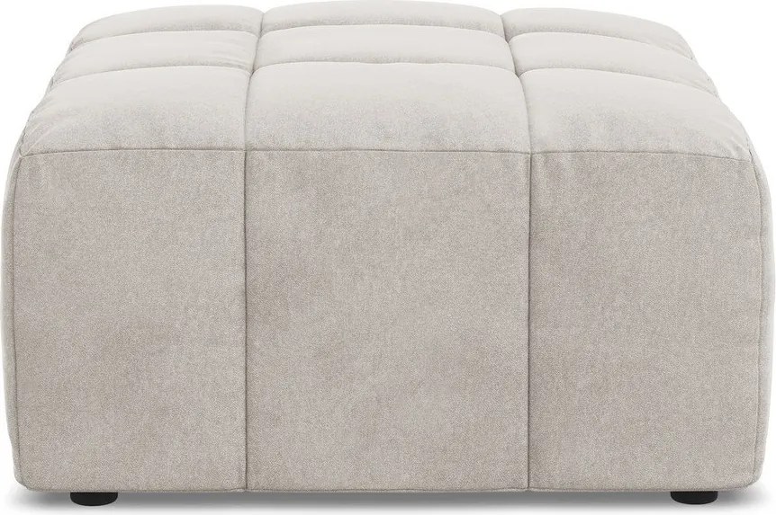 Bézs bársony lábtartó Aloha – Makamii