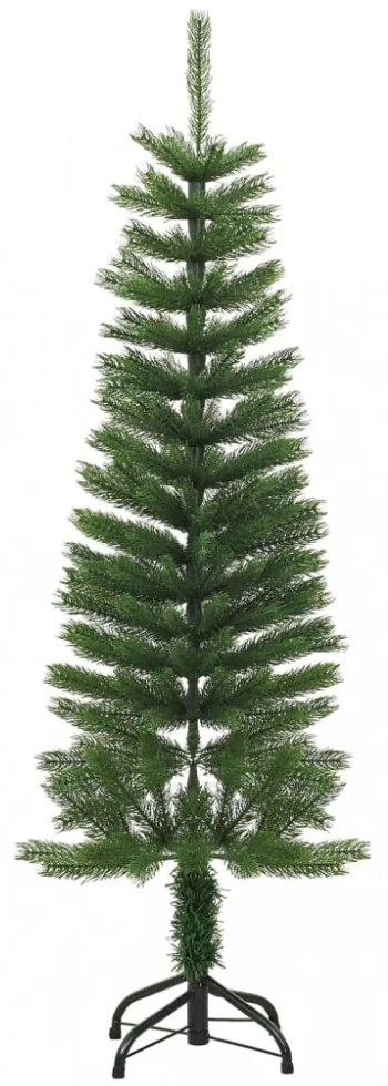 vékony polietilén műkarácsonyfa állvánnyal 120 cm