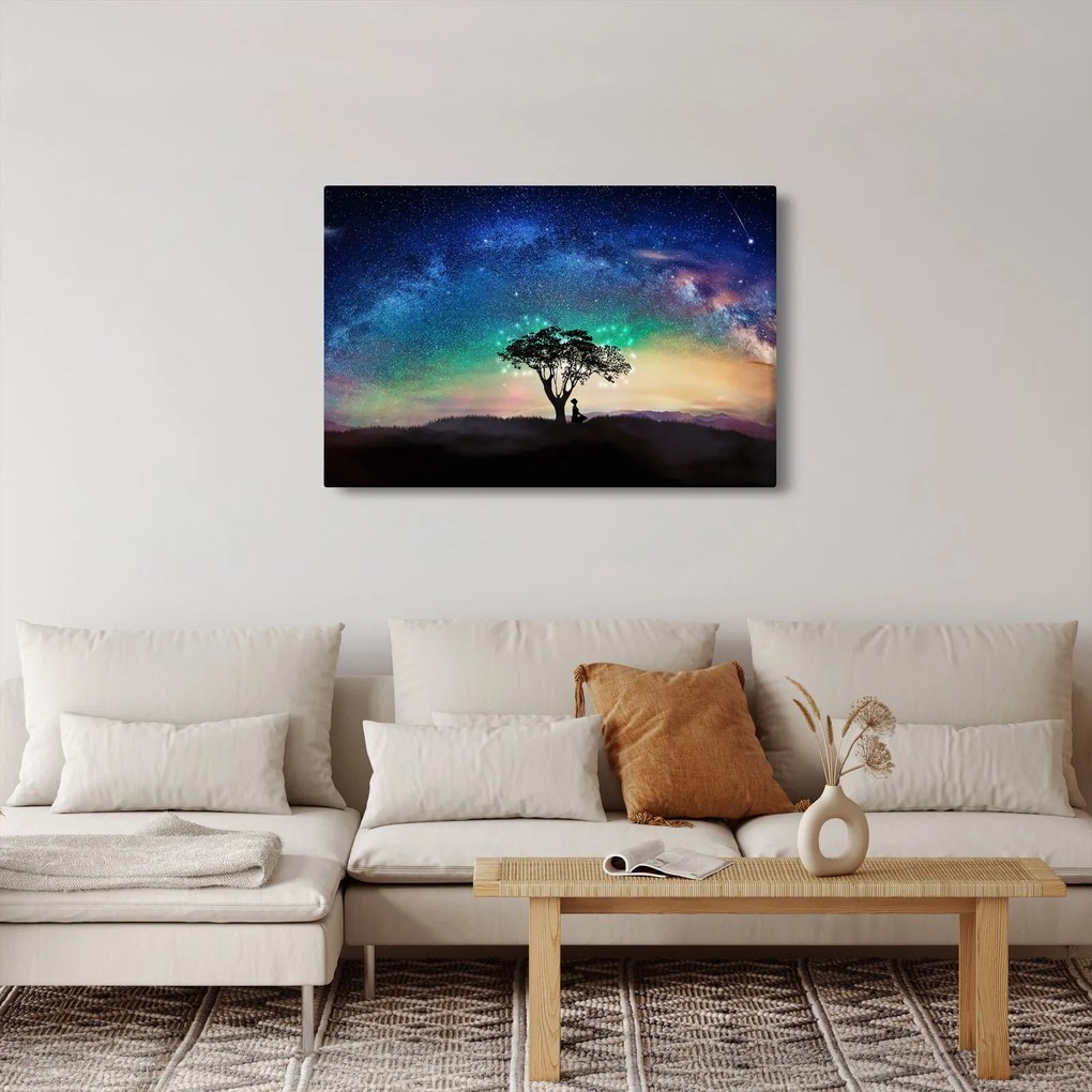 Kép - Pihenés a csillagok alatt (90x60 cm)