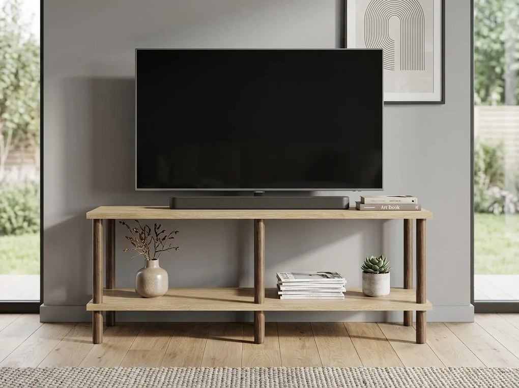 TV állvány SOLE 90 cm, sonoma tölgy