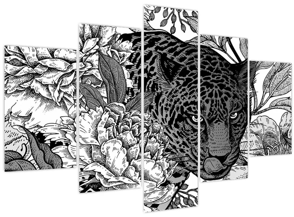 Kép - Egzotikus kert (150x105 cm)