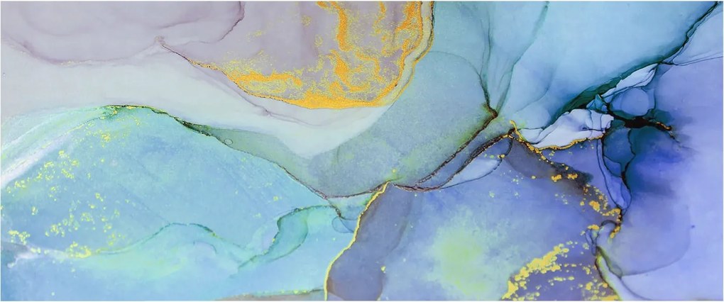 Fali fotótapéta Flizelin a szobába Akvarell formák 250x104 Ragasztó