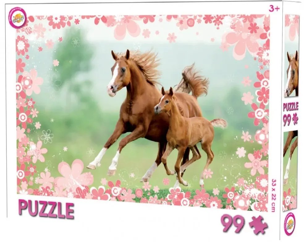 Lovas puzzle 99 db-os