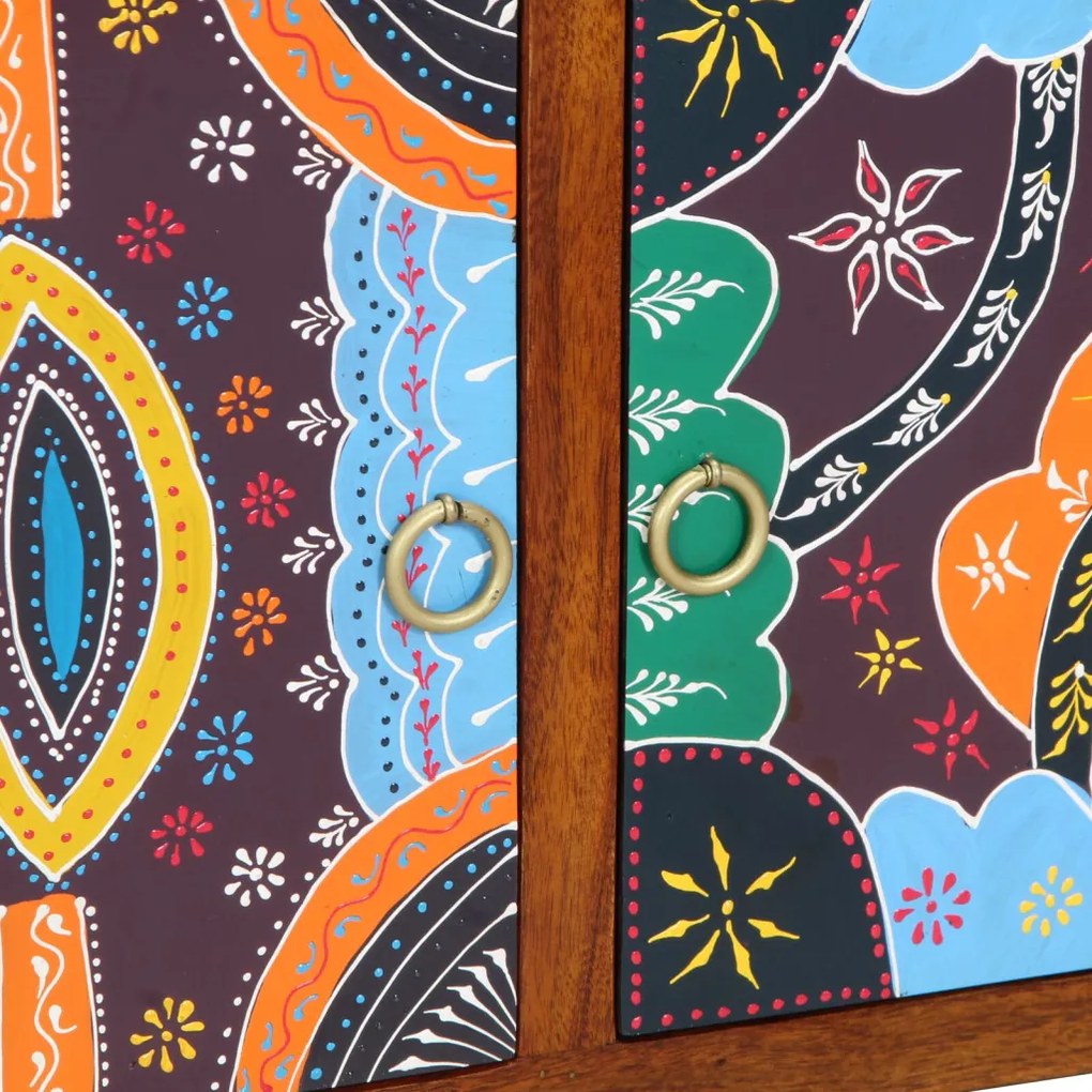 Cipőpad mézbarna 100 x 35 x 45 cm tömör akácfa