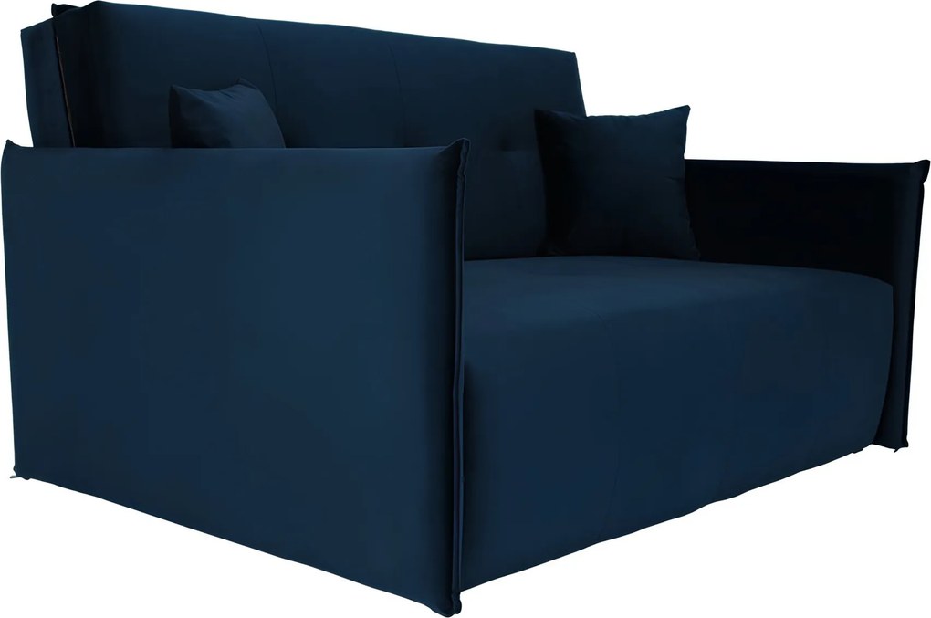 Kinyitható 3-as ülés, párizsi kék szövet Riviera, ALANA