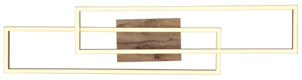 Globo 67208-30 - LED Mennyezeti lámpa DAKARI LED/30W/230V 3000K 60x80 cm fekete