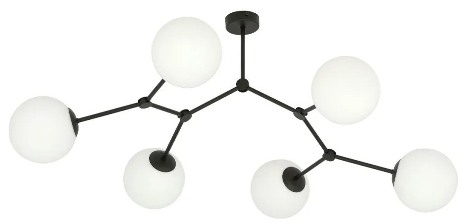 Emibig SPACE 1133/6 Plafonlámpa 6x40W/E14 IP20