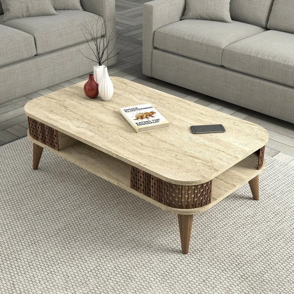 Eylul Travertine konferenciaasztal