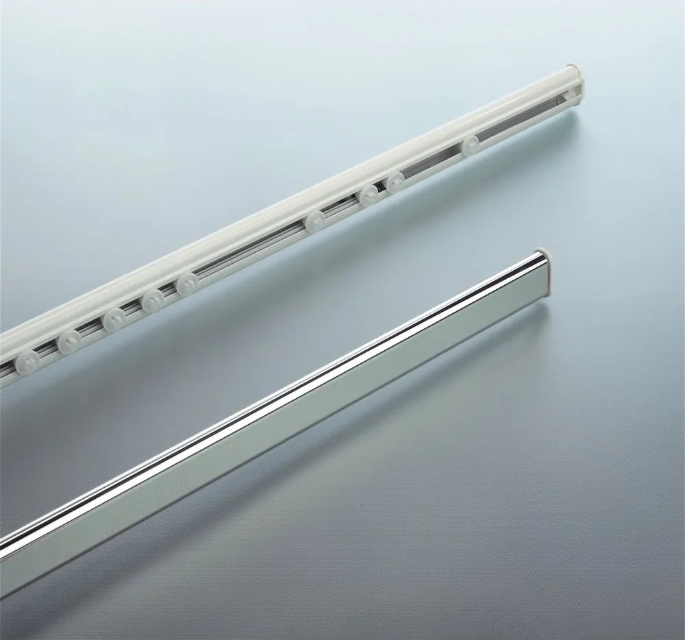 Fehér zuhanyfüggöny rúd 75 - 125 cm Surprise – Spirella