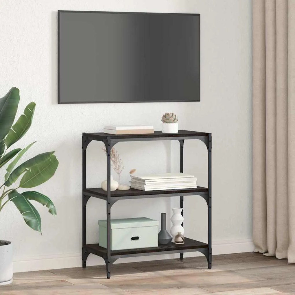 Könyvespolc Musta tammi 60 x 33 x 71 cm Faanyag