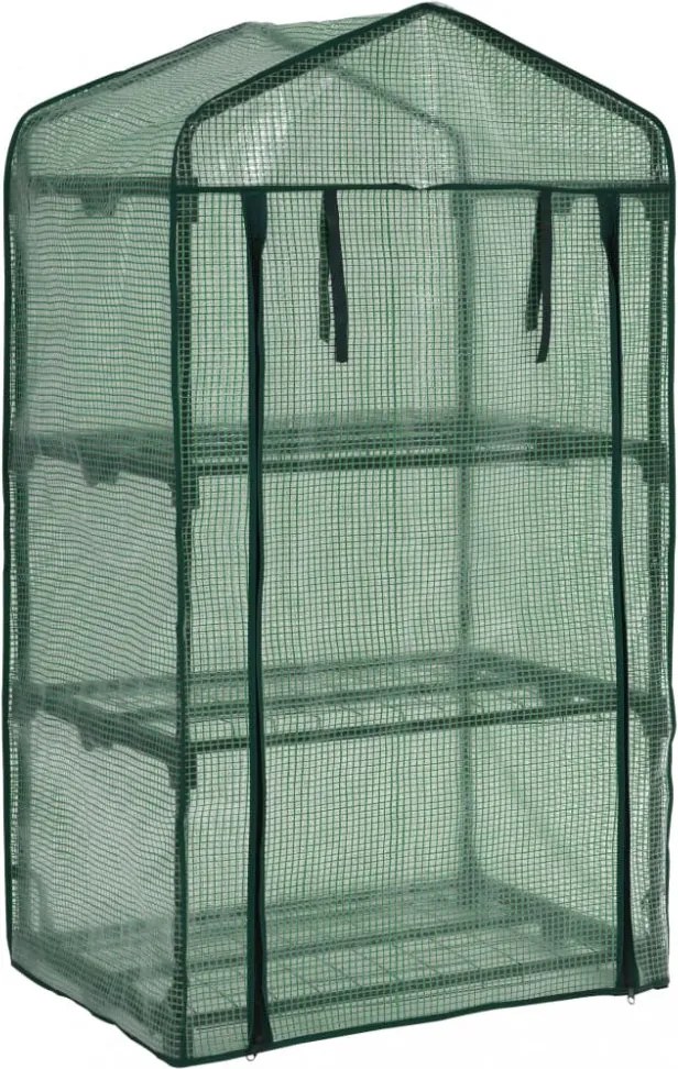 háromszintes mini melegház 69 x 49 x 125 cm