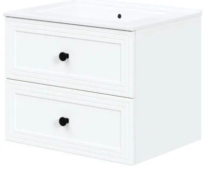 TORETO Mosdószekrény 60 cm fehér