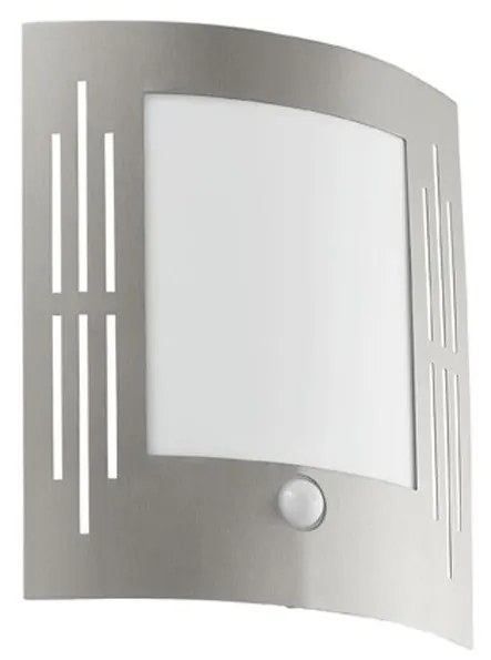 EGLO 88144 - Szenzoros kültéri fali lámpa CITY 1xE27/15W/230V IP44