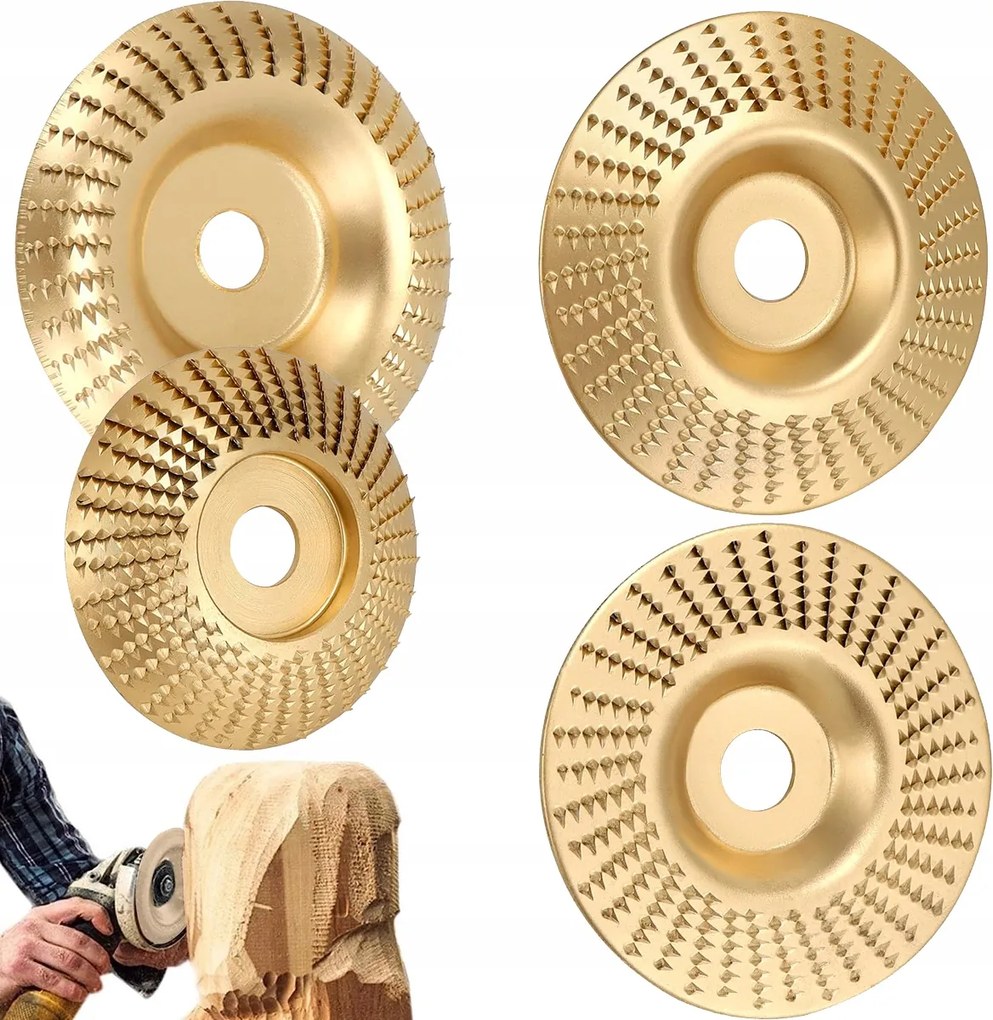 4x Csiszolótárcsa Fa Maró 22mm Csiszoló Reszelő Maró