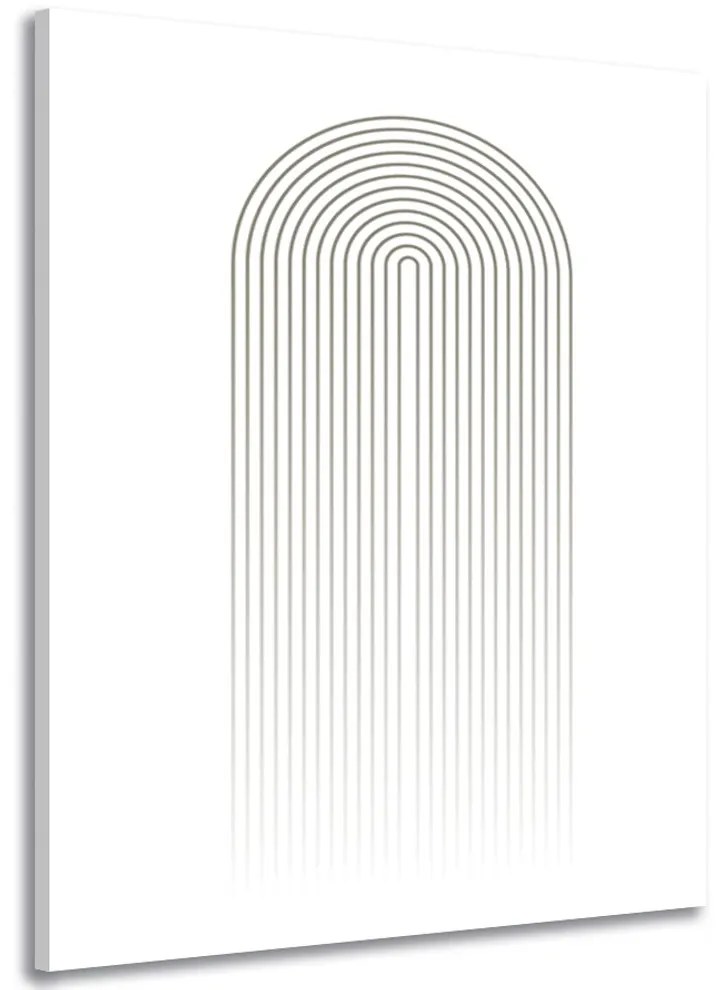 Kép minimalista szivárvány Mid-Century