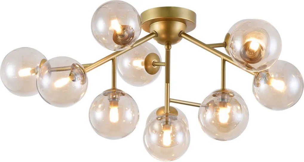 MAYTONI MOD545PL-12G DALLAS Glamour Mennyezeti Lámpa Arany G9 IP20