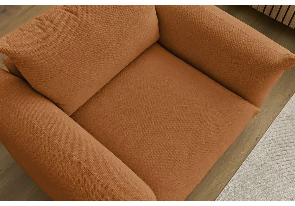 Narancssárga fotel Ernest – Bobochic Paris