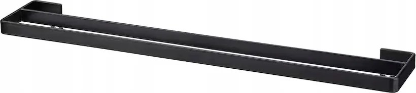 Ikea törölközőtartó rúd Skogsviken fekete 60cm