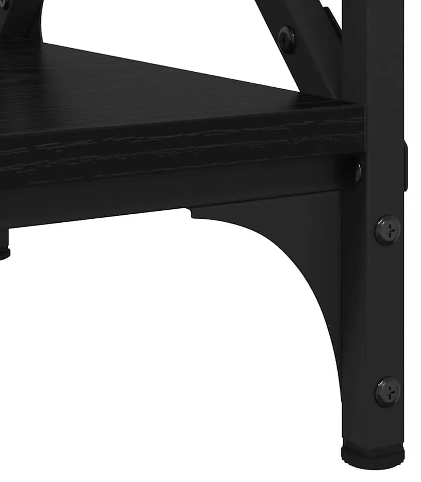 Dohányzóasztal Musta tammi 80 x 45 x 45.5 cm Faanyag