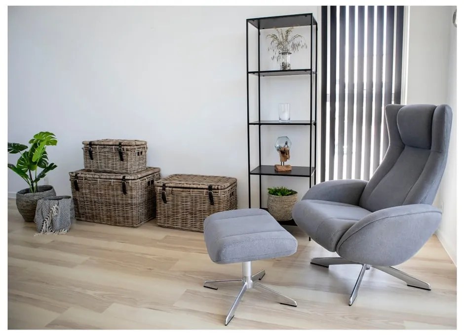 Vita Shelf fekete könyvespolc, 51 x 170 cm - House Nordic