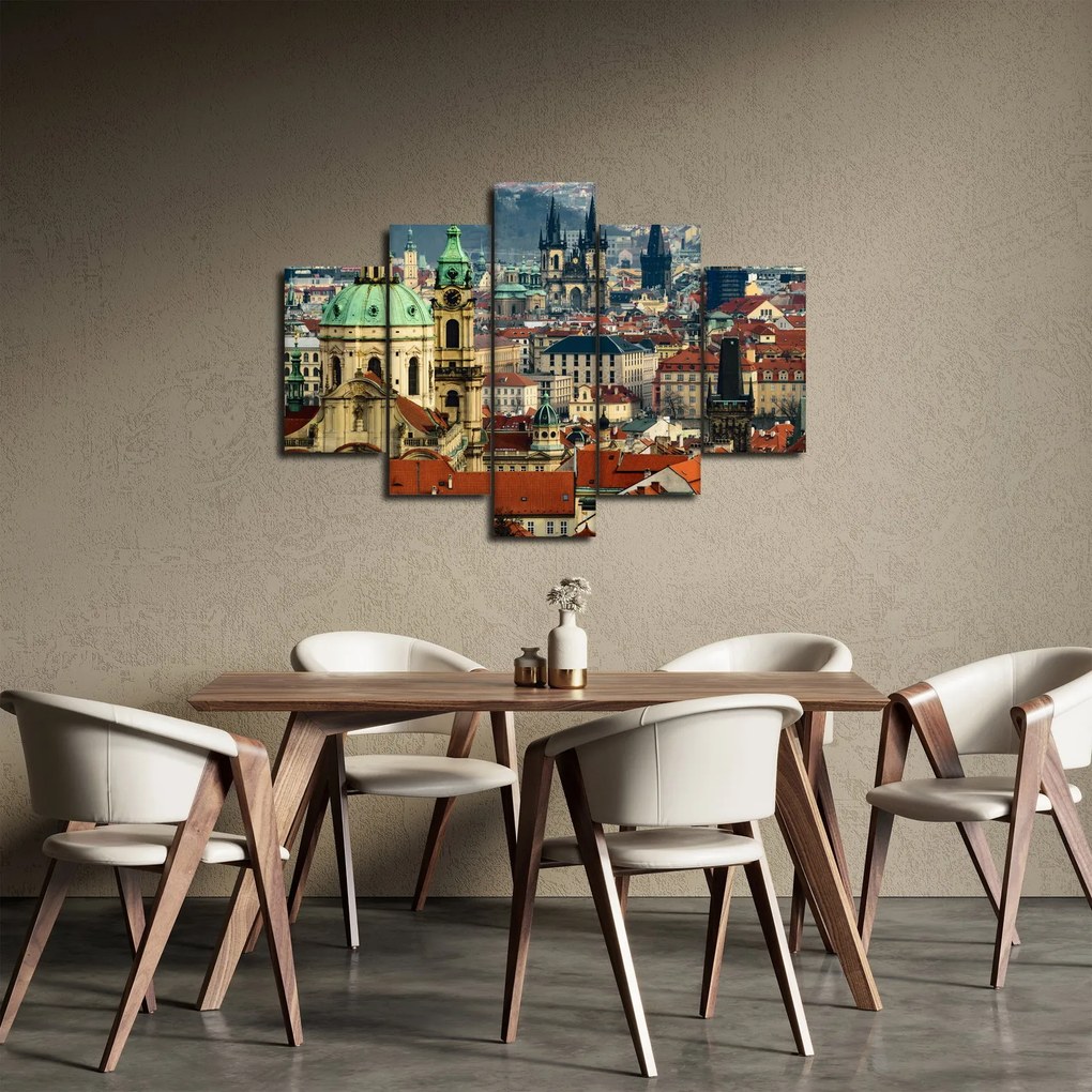 Kép - Prágai panoráma (150x105 cm)