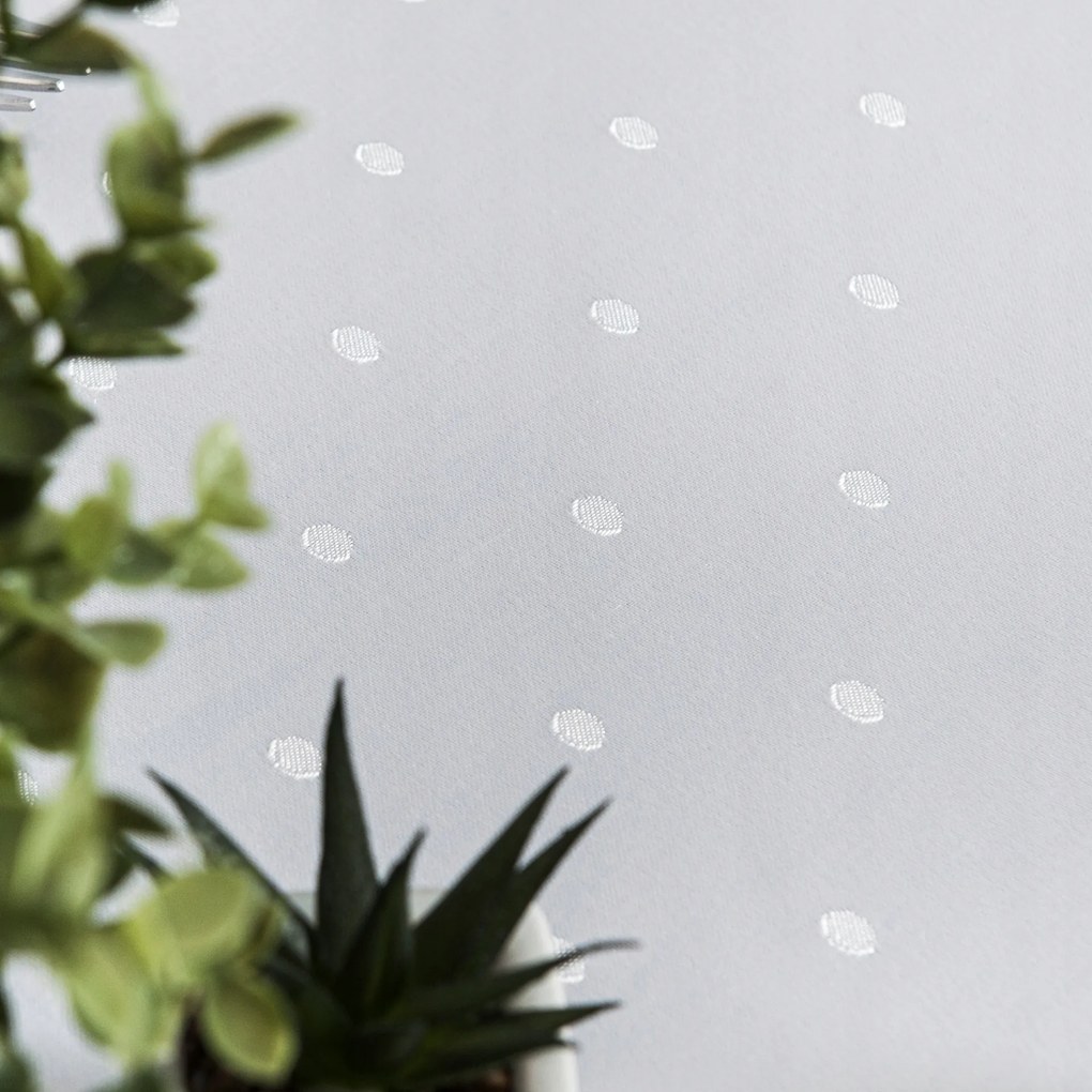 Mg Tk Asztalterítő Angyal foltálló Fehér 190cm széles Pöttyös 0,5m Akció