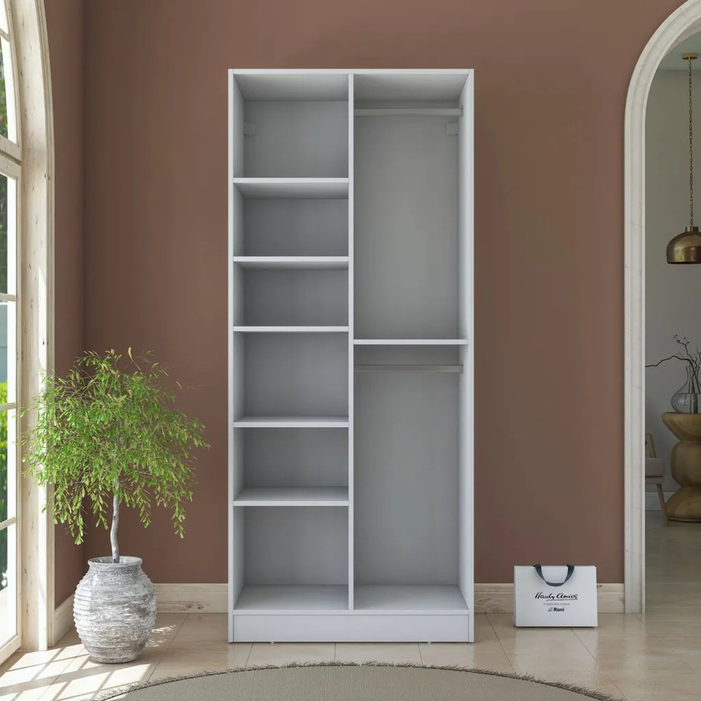 Gardróbszekrény, 90 cm – BA220