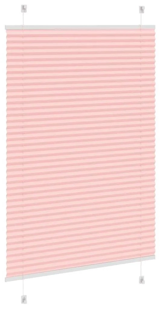 pliszírozott redőny rózsaszín 95x150 cm szövetszélesség 94,4 cm