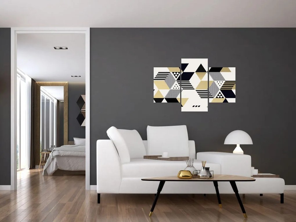 Kép - Geometriai formák N⁰1 (90x60 cm)