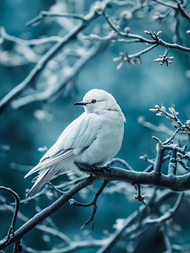 Poszter 60x80cm Gyöngymadár