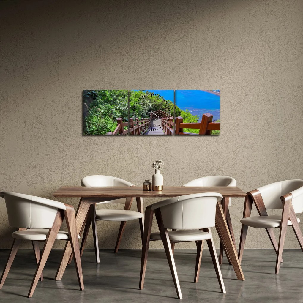 Kép - Panoráma (órával) (90x30 cm)