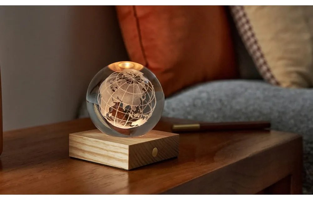 Sötétbarna USB fénydekoráció Amber – Gingko