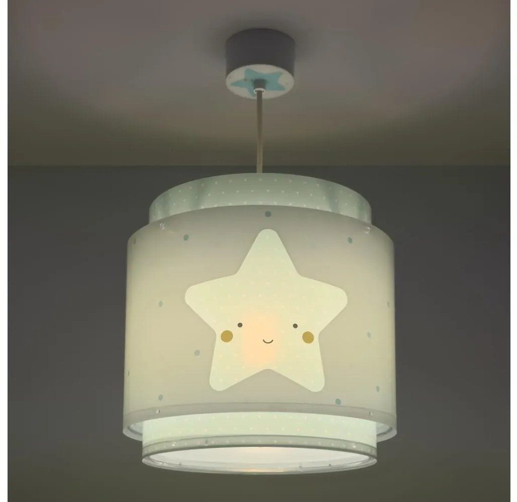 Dalber 76012T - Gyerek csillár BABY DREAMS 1xE27/15W/230V kék