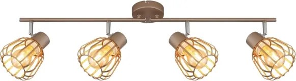 Globo 54663-4 - OLIN spotlámpa 4xE27/40W/230V