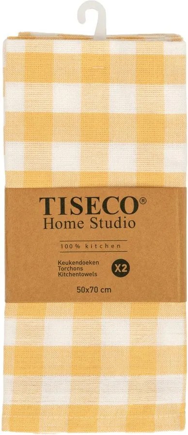 Pamut konyharuha szett 2 db-os 50x70 cm Gingham – Tiseco Home Studio