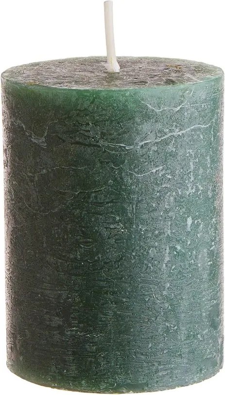 RUSTIC gyertya, sötétzöld 9cm