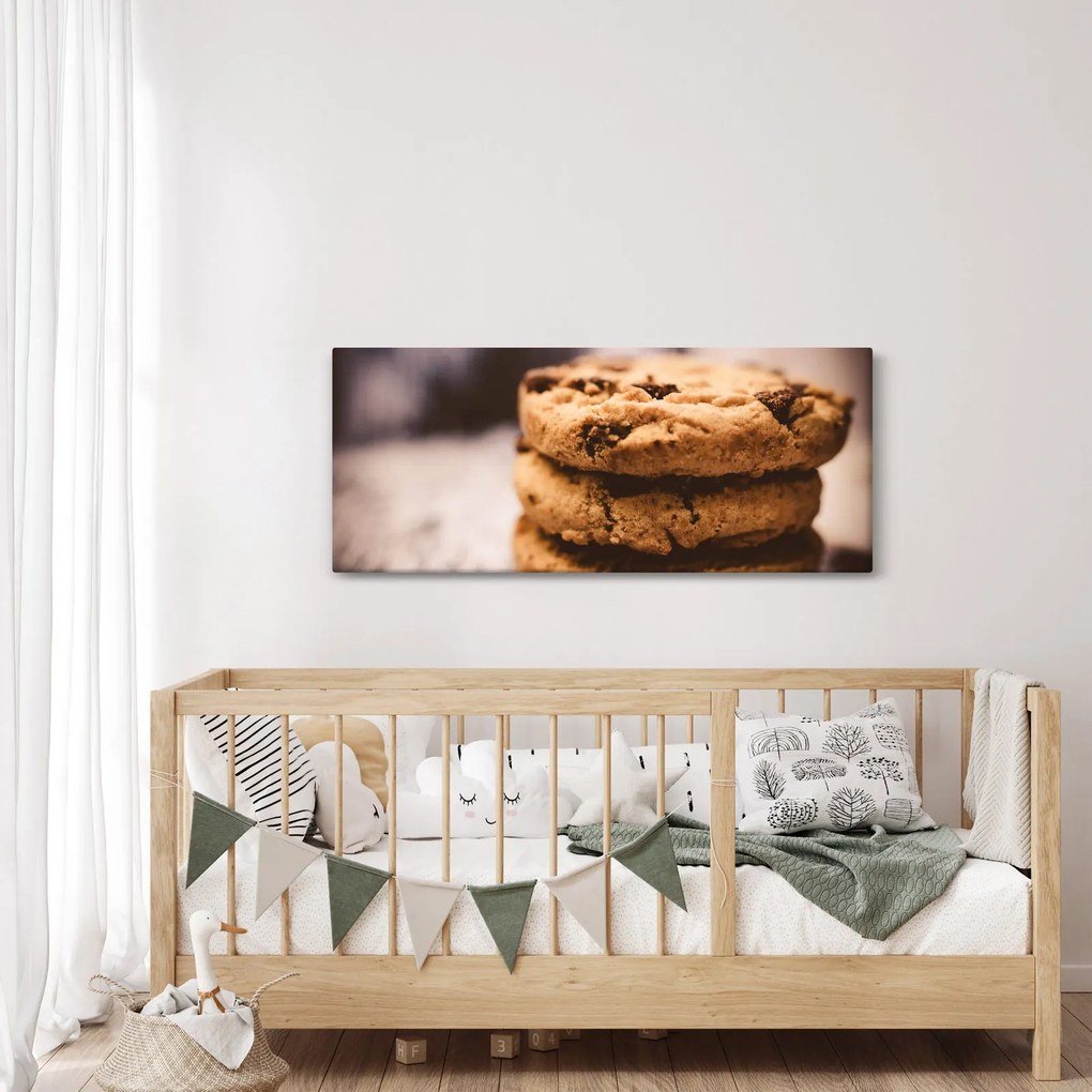 Cookies süti képe (120x50 cm)