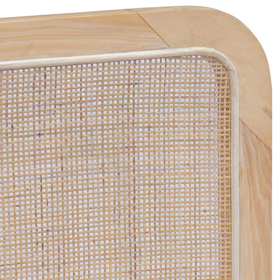 Fejtámla fejtámlával Természetes 200 x 55 x 3 cm Rattan