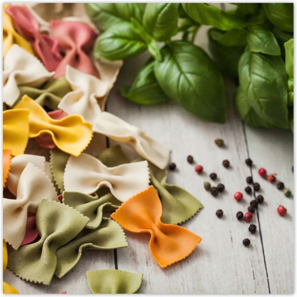 Poszterek 70x70 Színes Farfalle bors