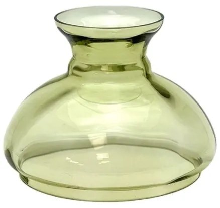 Petroleumlámpa MILADA 50 cm erdőzöld színben