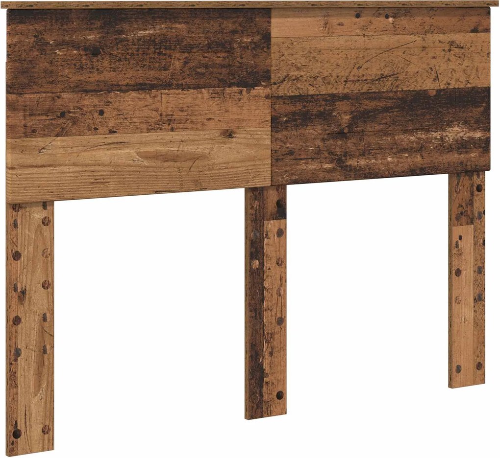 vidaXL Fejtámla Öreg fa 120 cm Faanyag