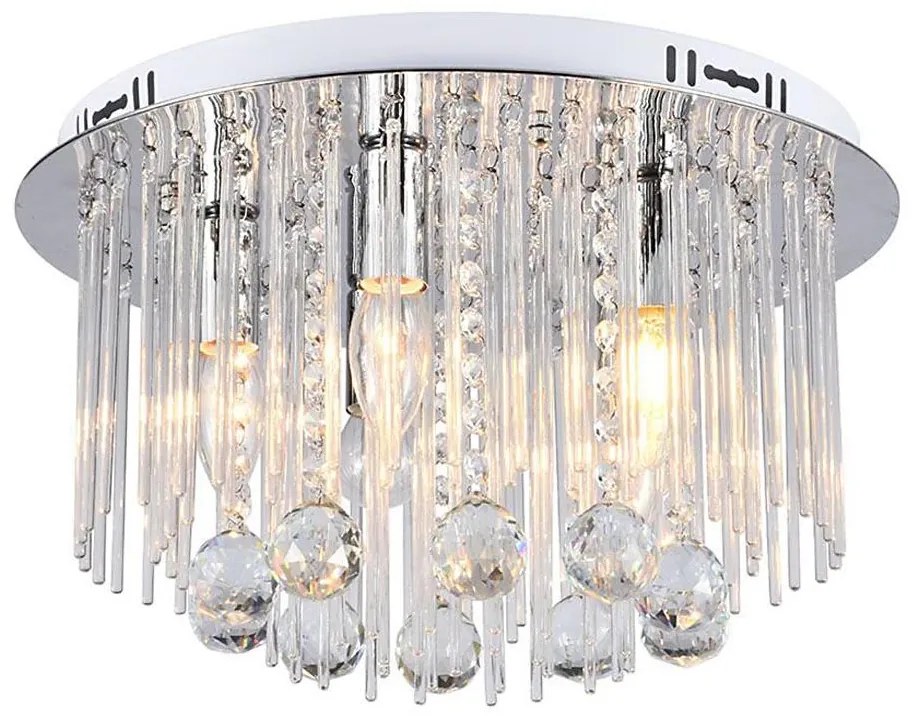 Mennyezeti lámpa 5xE14/40W/230V átm. 40 cm